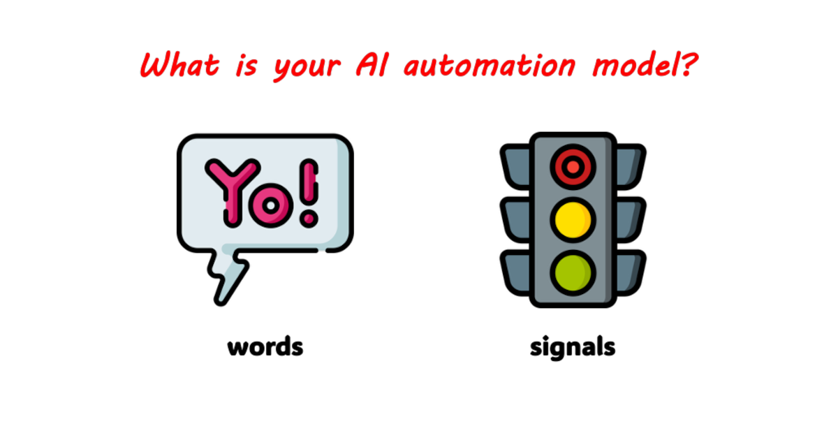 AI Is Trained on Words. Your Business Runs on Signals.