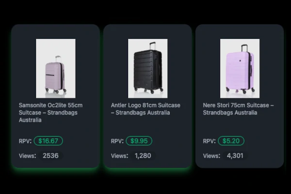 Recommendations - Product recommendations to improve email quality